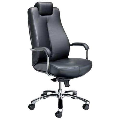Sonata 24/7 office chair - Leather - Nowy Styl