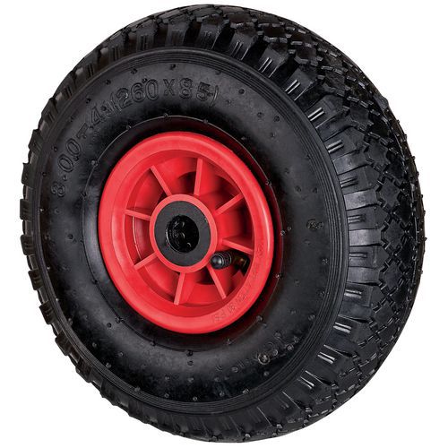 Rubber truck wheel - Load capacity 150 kg