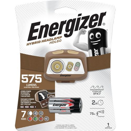 HDL60 head torch - 575 lumens - Energizer