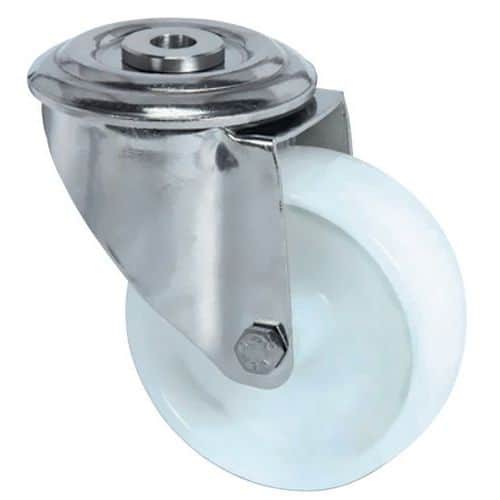 Swivel bolt-hole castor - Capacity 150 kg