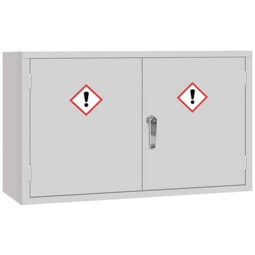 COSHH Hazardous Chemical Safety Storage Cabinet - Wide HxW 610x915mm