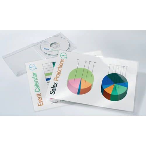 A4 standard laminating pouches - 175 µm - GBC