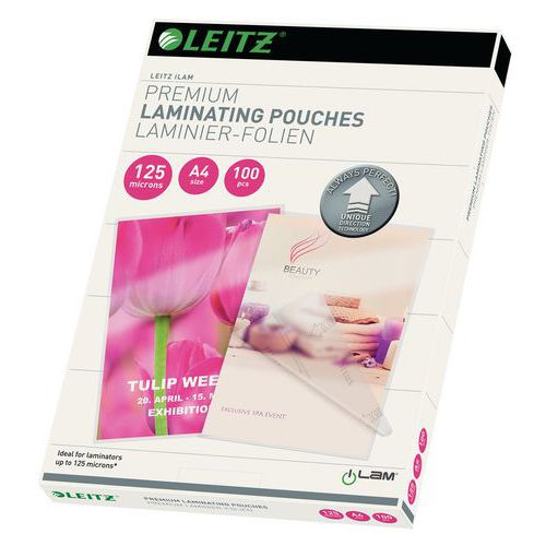 iLam laminating pouch with UDT - Pack of 100 - Leitz