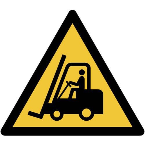 Hazard sign - Handling vehicles - Rigid