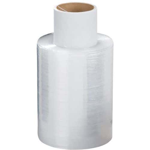 10 Clear Stretch Wrap Rolls - 100mm Wide - 150M Long - Manutan Expert