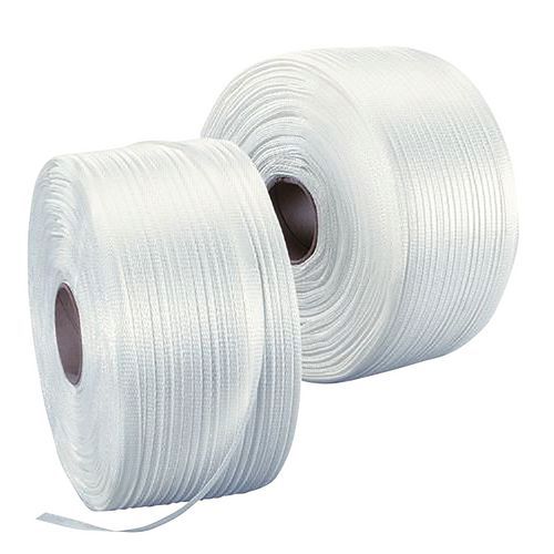 Woven textile strapping - Box of 2 reels - Manutan Expert