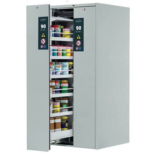 V-MOVE-90 Cabinet - Bin and retention shelf - 819mm