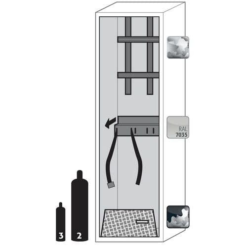 G-ULTIMATE-90 cabinet - 1x50L - Standard - 598mm - Asecos