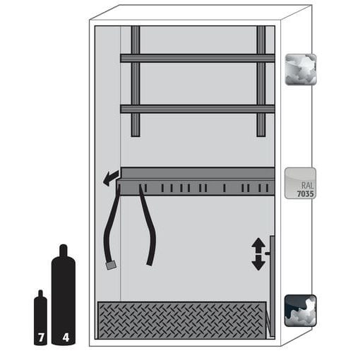 G-ULTIMATE-90 Cabinet - Comfort - 1198mm - Asecos