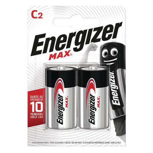 Max C batteries - Pack of 2 - Energizer