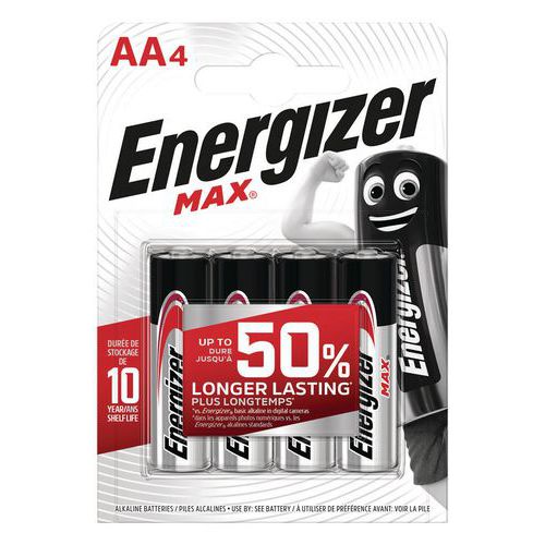 Max AA batteries - Pack of 4 - Energizer