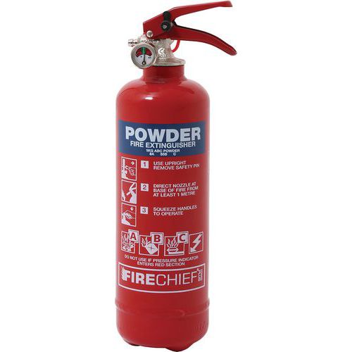 Portable Dry Powder Extinguishers for Fire Safety and Response