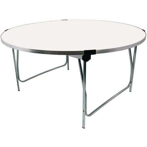 5FT Round Folding Tables - Sturdy Plastic Event & Catering Table