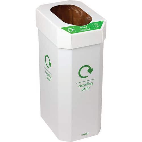 Cardboard/Recycling Waste Bins - Flat Packed - 60L Capacity