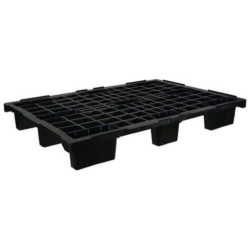 Heavy Duty Recycled Pallets - Lightweight Recycled Plastic - Manutan Expert