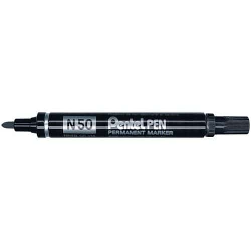 N50 permanent marker - Bullet tip - With cap - Pentel