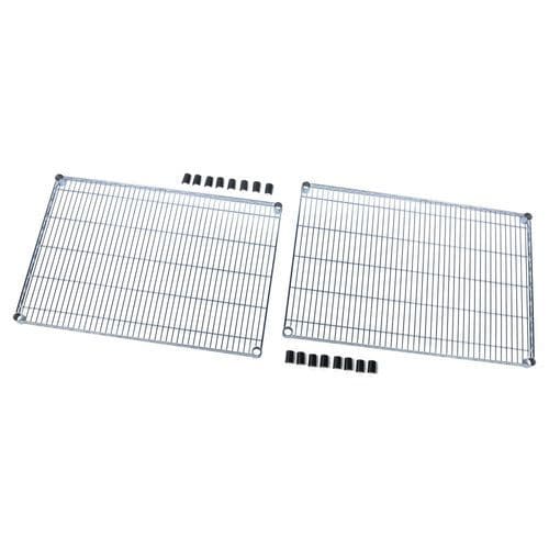 Chrome Wire Shelving Extra Shelf (Pack of 2)