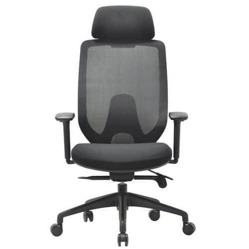 Dounat black office chair - Manutan Expert