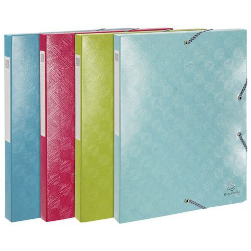 Glossy card box file 1928 - 25-mm spine - A4