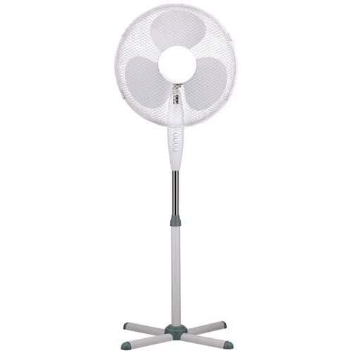 White Pedestal Fan - 16 Inch