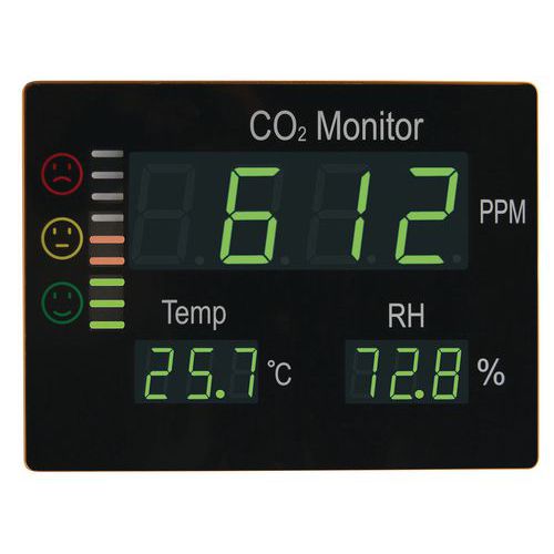 Master CO2 meter - Air-quality monitoring - Orium - Manutan.co.uk