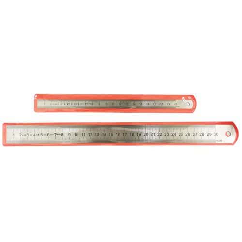 Manutan Expert two-sided flexible rule - 20 and 30 cm