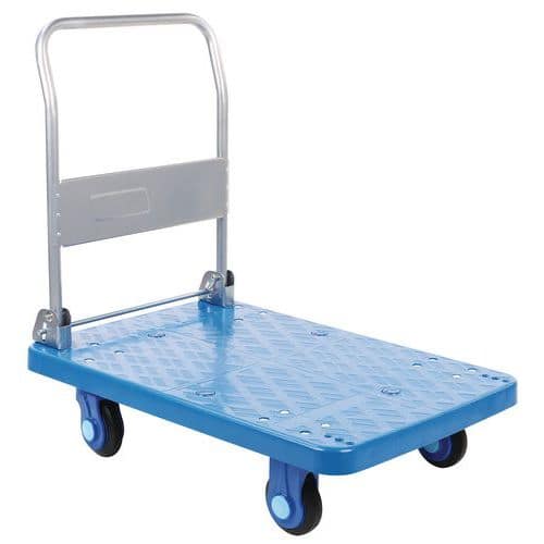 Platform Truck/Trolley - Folding Plastic Platform - 300kg - Manutan Expert