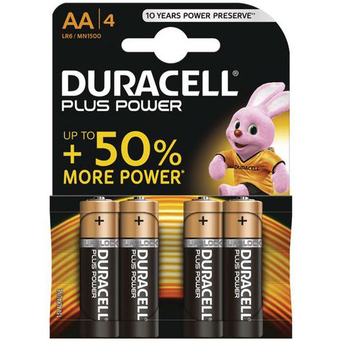 DURACELL Plus Power Batteries