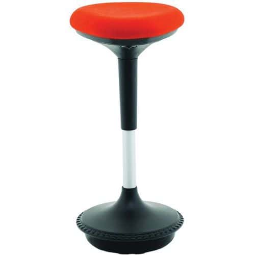 High Posture Sit/Stand Stool - Ergonomic - Fabric Seat - Sitall Deluxe