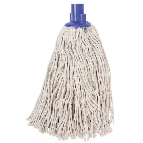 Replacement Mop Heads - 210g - White Cotton - Manutan Expert