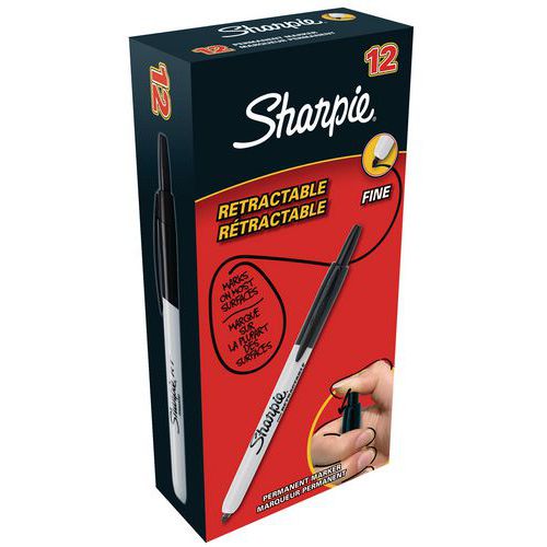 Sharpie retractable permanent marker - Fine tip