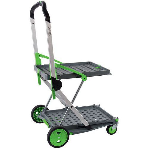 2 Shelf Folding Box Trolley - 60kg