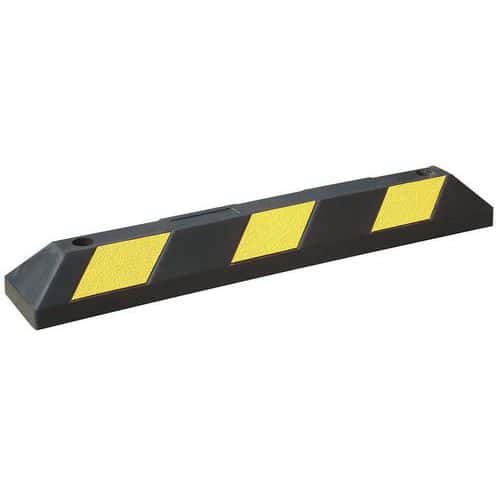 Parking stop - Black and yellow