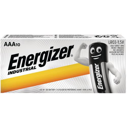 AAA power alkaline battery - Pack of 10 - Energizer