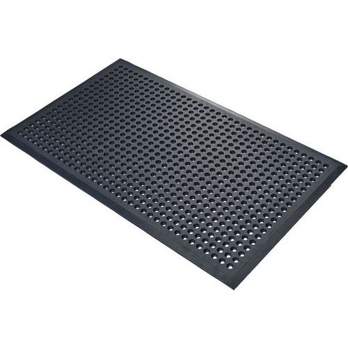 Blue Nitrile/Rubber Anti-Slip Safety Food Processing Mat