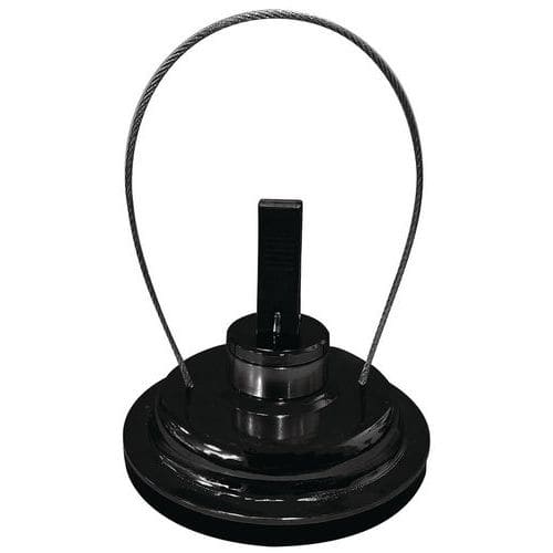 Single metal suction cup - Capacity 35 kg - Manutan Expert