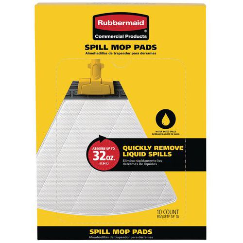 Replacement Spill Mop Pads for Spill Control and Safety