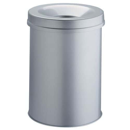 15-l fire-resistant wastepaper bin - Durable