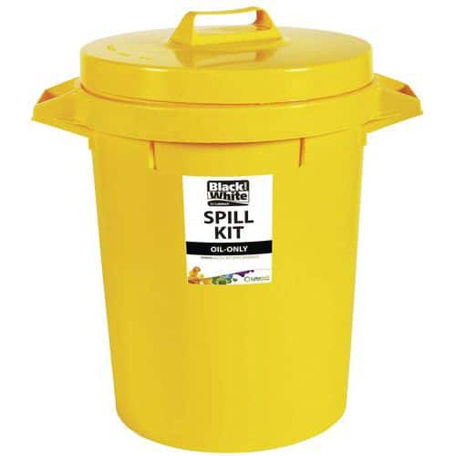 Oil Only Static Bin Spill Kit 80 L