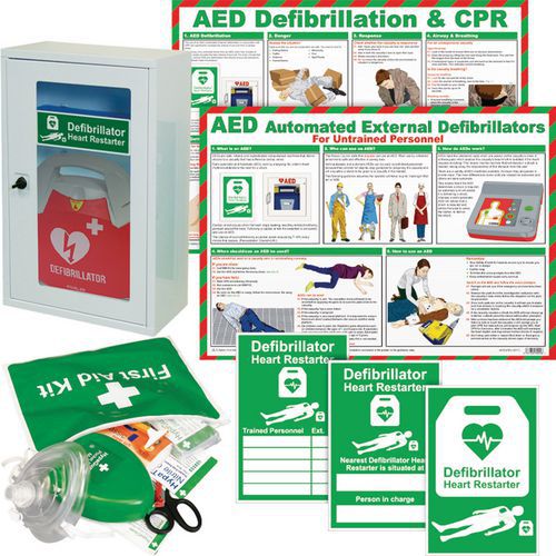 Automated External Defibrillator FRED PA-1 With Cabinet