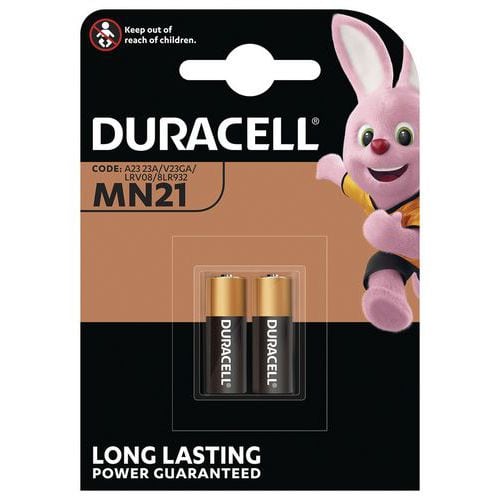 MN21 V23GA alkaline battery - Pack of 2 - Duracell