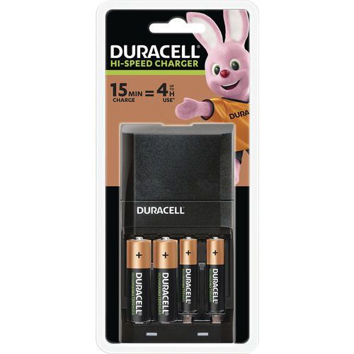 15-minute rechargeable battery charger - CEF27 - Duracell