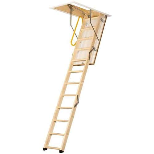 Folding Wooden Loft Ladder And Hatch - Sustainable - ENVIROFOLD