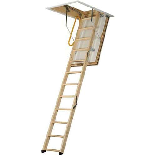 Folding Wooden Loft Ladder And Hatch - Engergy-Saving - LUXFOLD