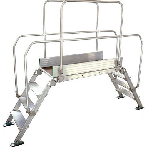 Professional Aluminium Bridge 200kg Platform - 3-9 Treads - TB Davies