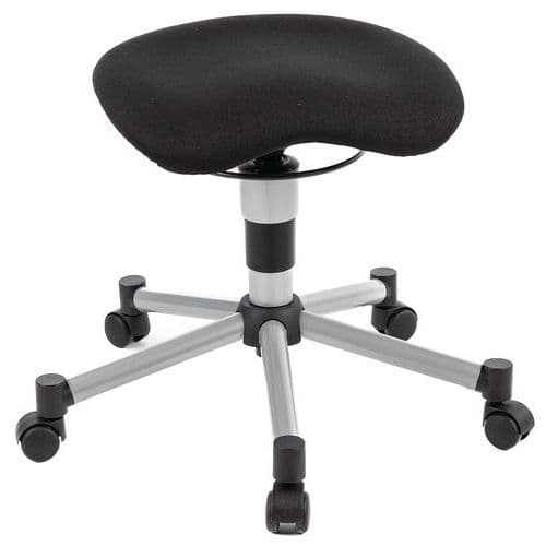 Tilting Laboratory Stool - Low - Castors