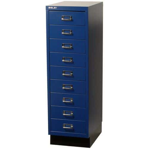 9-drawer textured cabinet - Bisley