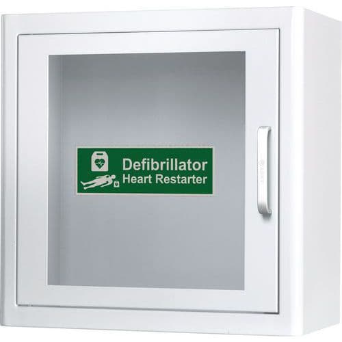 AED Defib Metal Cabinet with Vision Door and Alarm