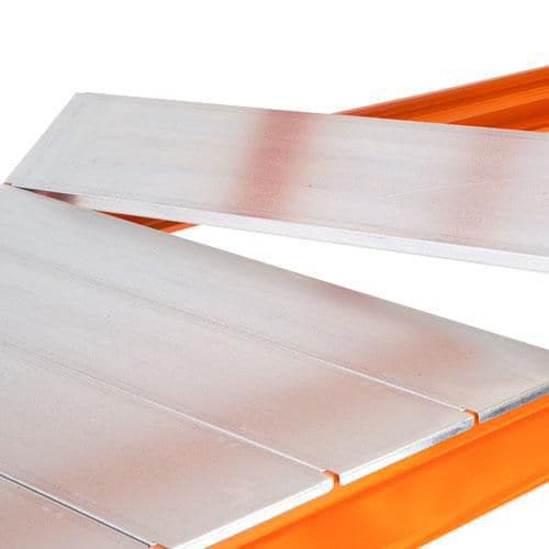 Galvanised panel kit for pallet racking