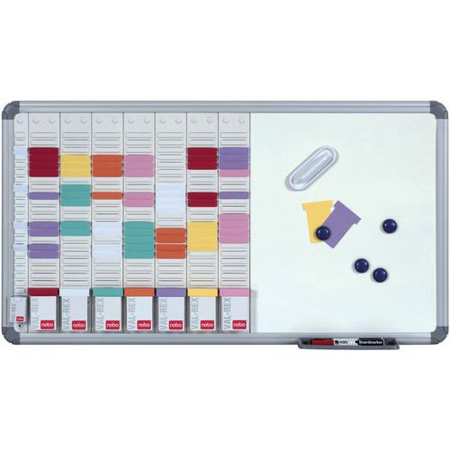 T-card office planning kit - 8 columns 24 slots